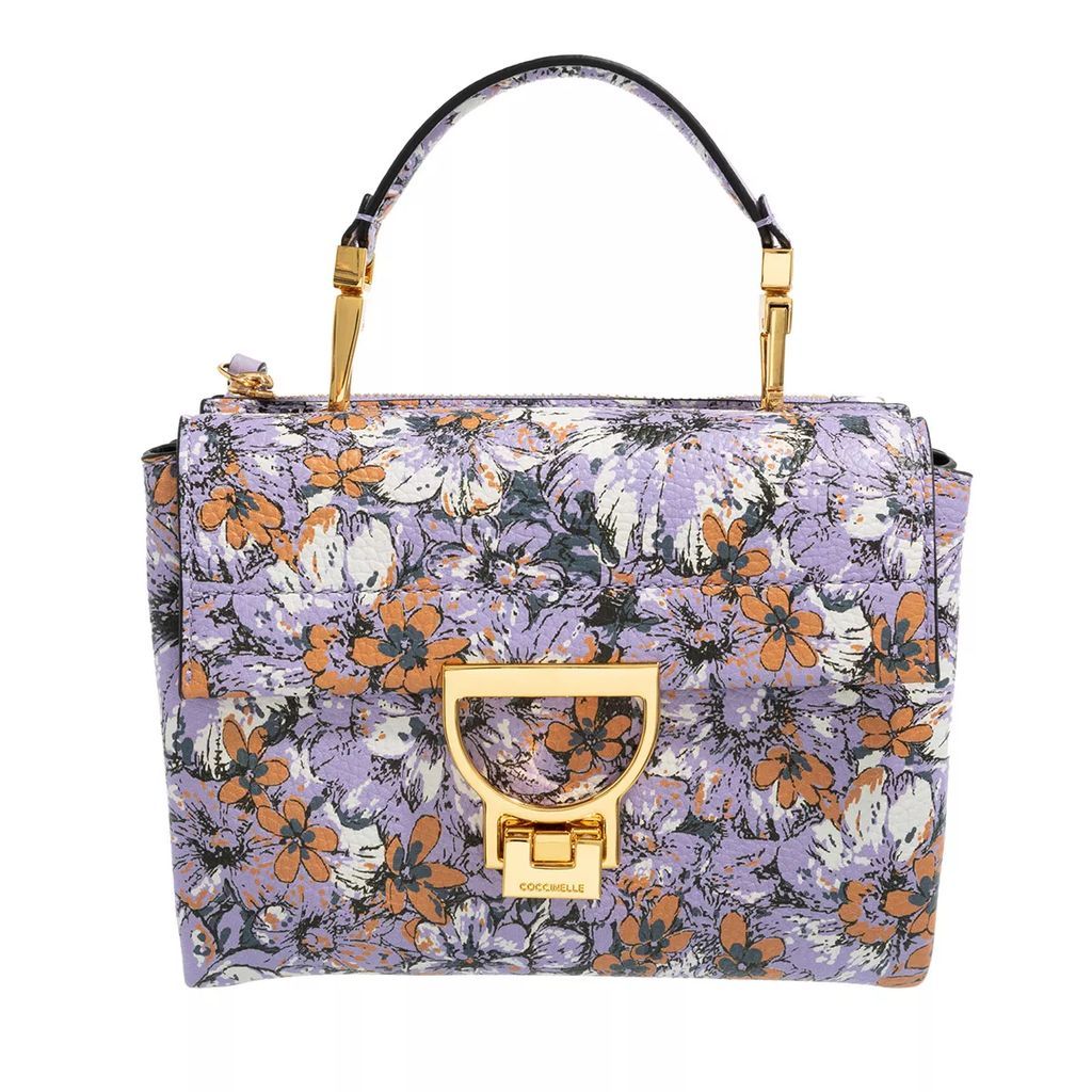 Crossbody Bags - Arlettis Flower Print - violet - Crossbody Bags for ladies