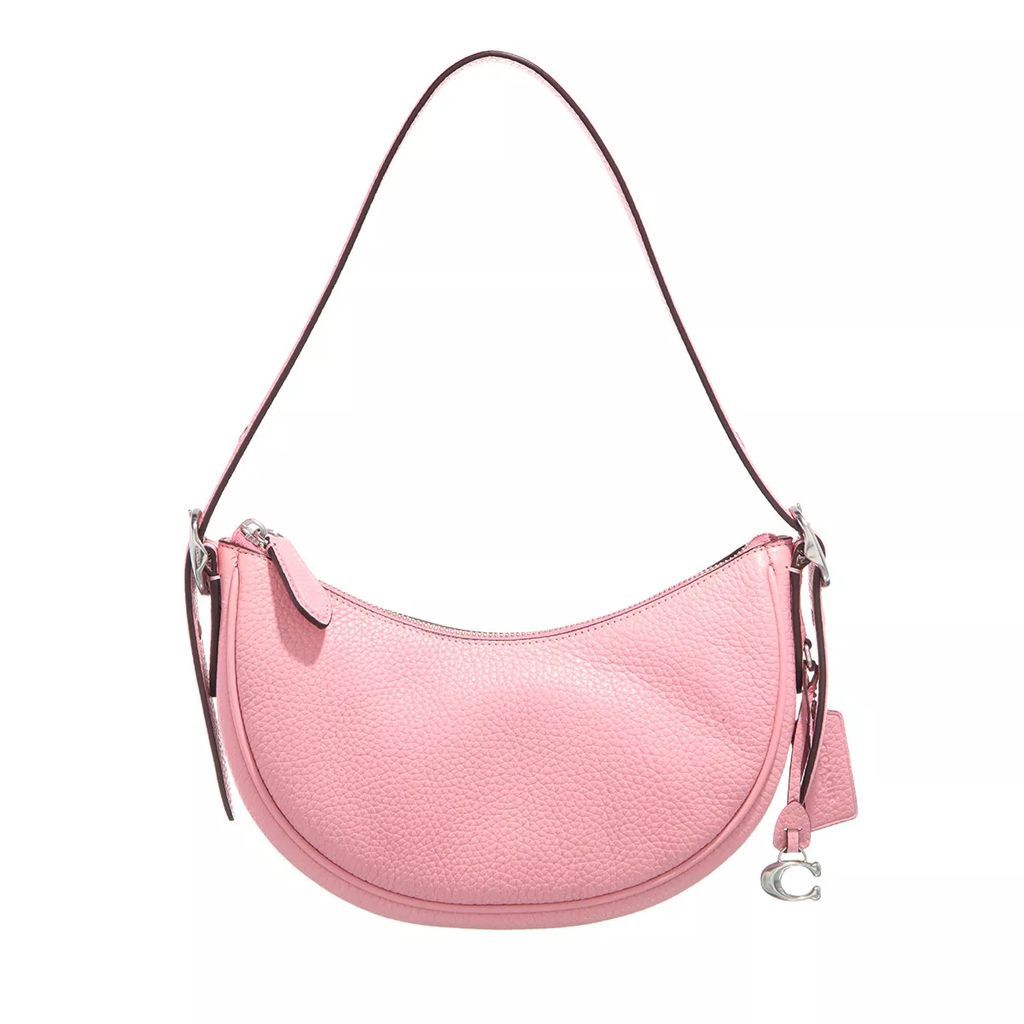 Hobo Bags - Soft Pebble Leather Luna Shoulder Bag - rose - Hobo Bags for ladies