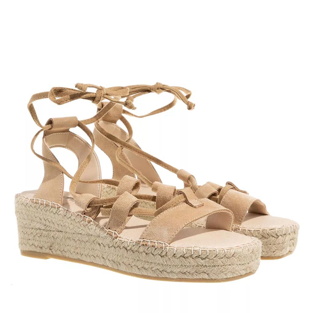 Sandals - Pyrenees Velour High - beige - Sandals for ladies