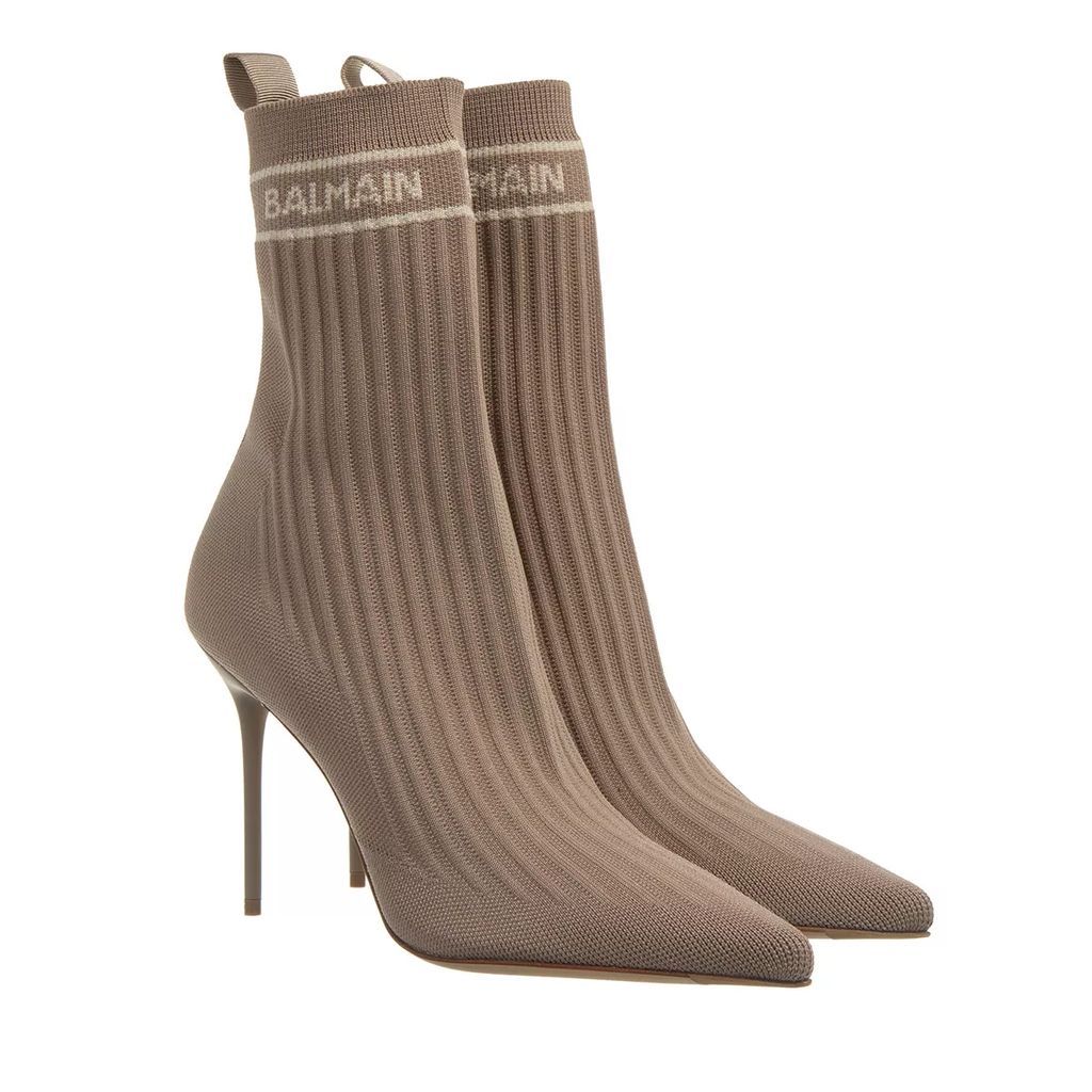 Boots & Ankle Boots - Skye stretch mesh ankle boots - taupe - Boots & Ankle Boots for ladies