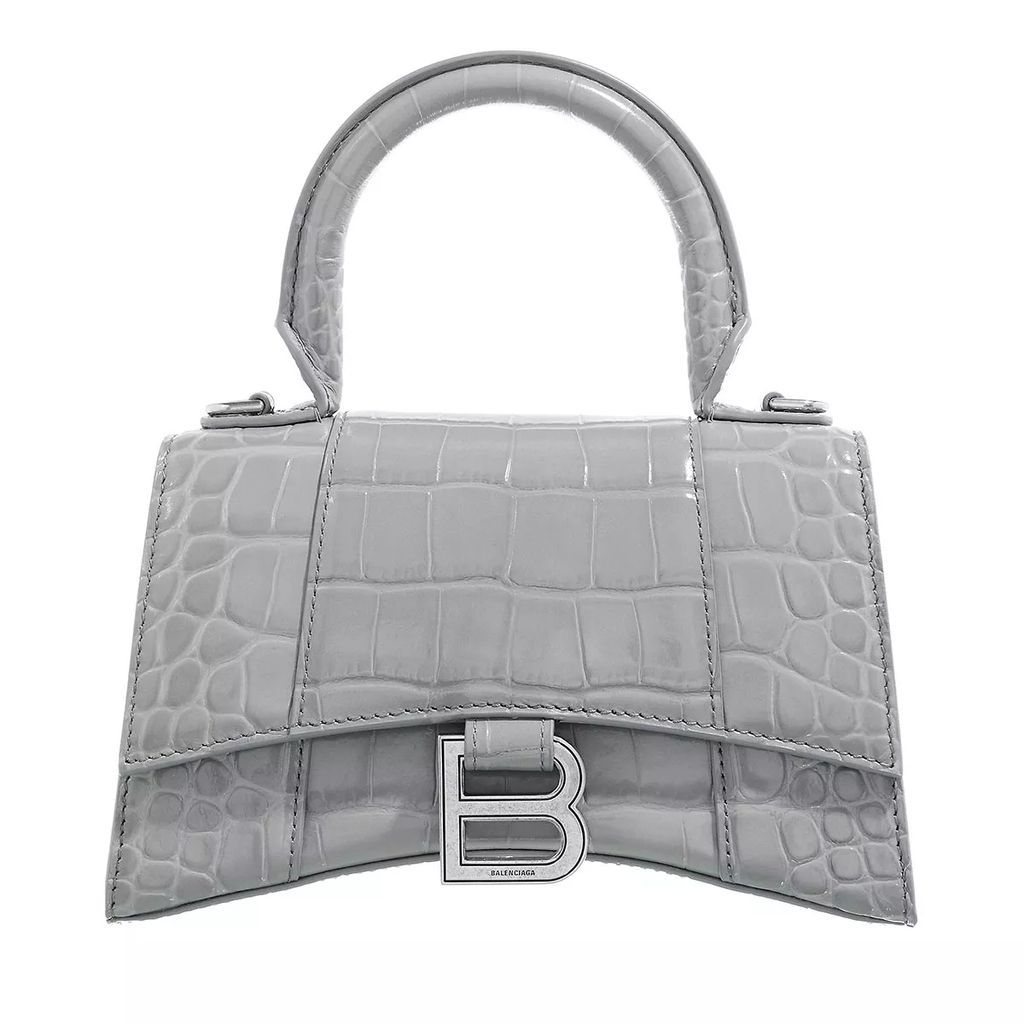 Crossbody Bags - Hourglass Top Handle XS Shoulder Bag - grey - Crossbody Bags for ladies