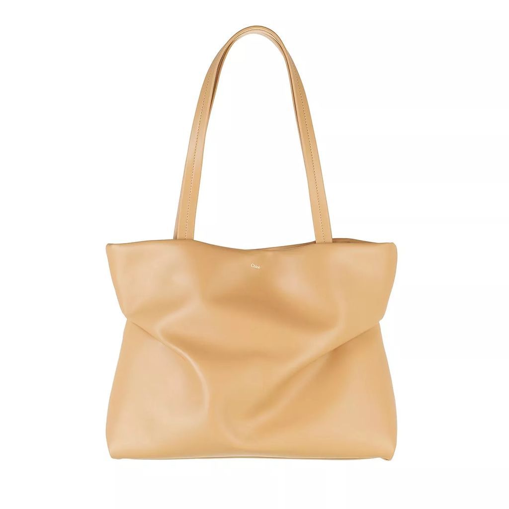 Shopping Bags - Judy Shopper Leather - beige - Shopping Bags for ladies
