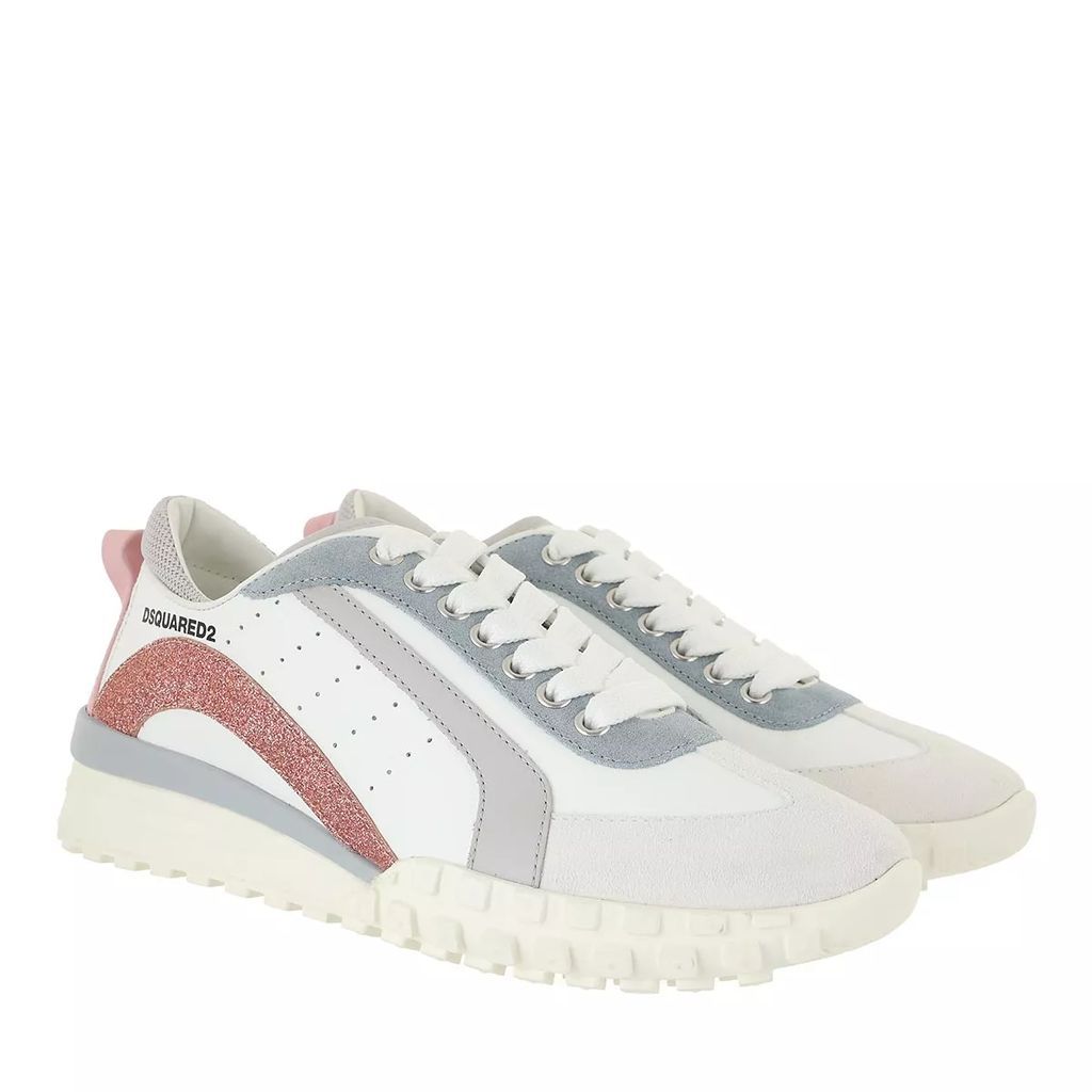 Sneakers - Logo Sneakers Leather - white - Sneakers for ladies