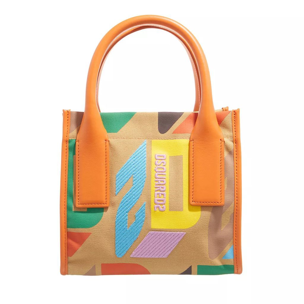 Shopping Bags - Shopping Small Canvas Stamp Monogram - colorful - Shopping Bags for ladies