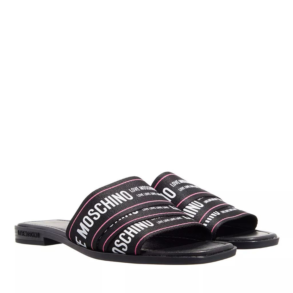 Slipper & Mules - Love Moschino Sandals - black - Slipper & Mules for ladies