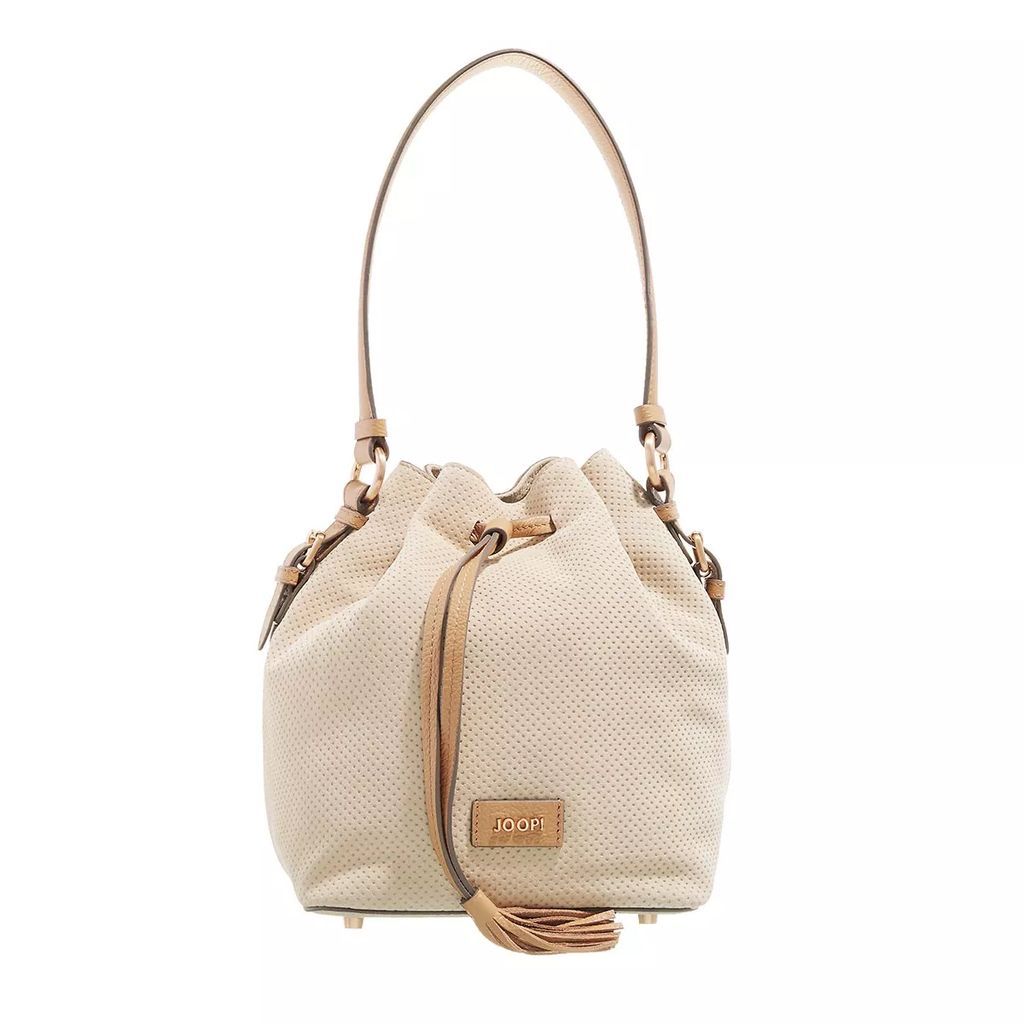 Bucket Bags - Perforare Zohara Matchsack Svo - beige - Bucket Bags for ladies
