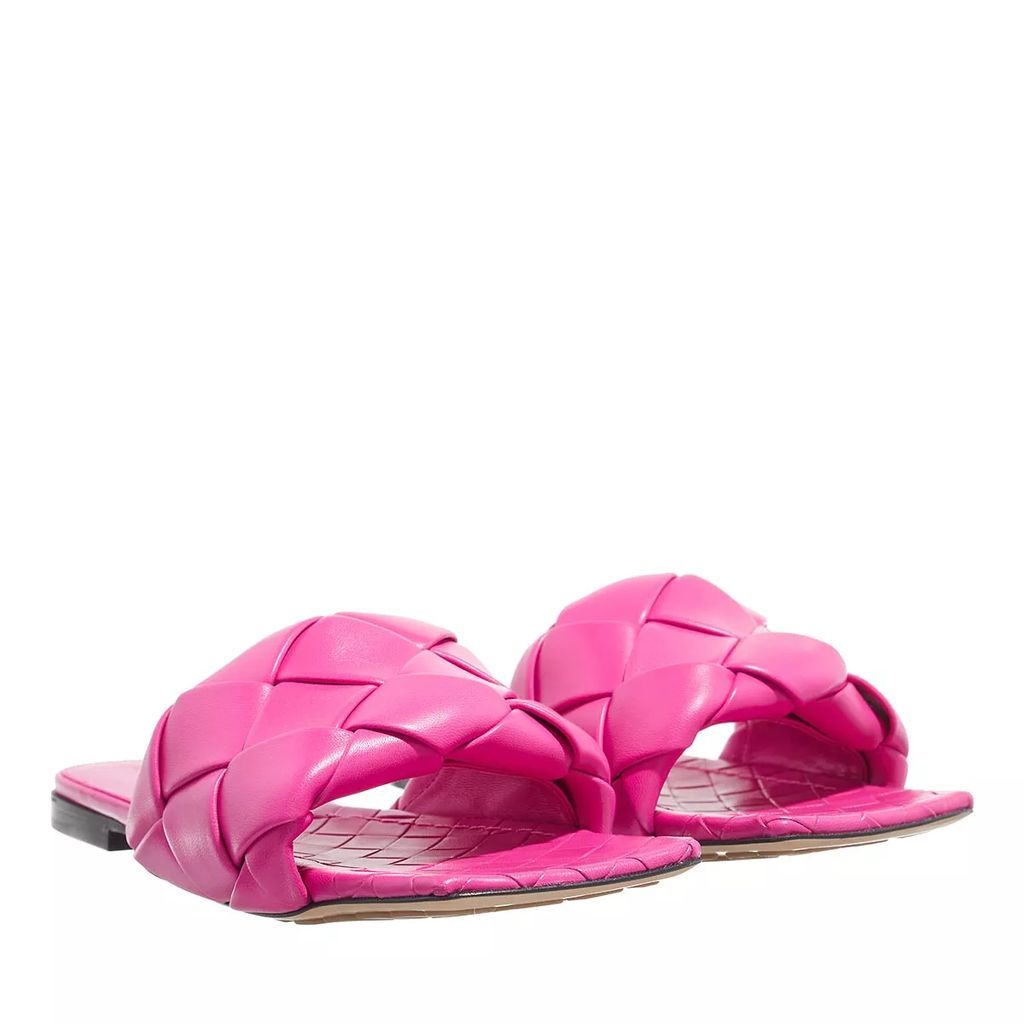 Loafers & Ballet Pumps - Lido Flat Sandals Intrecciato - pink - Loafers & Ballet Pumps for ladies