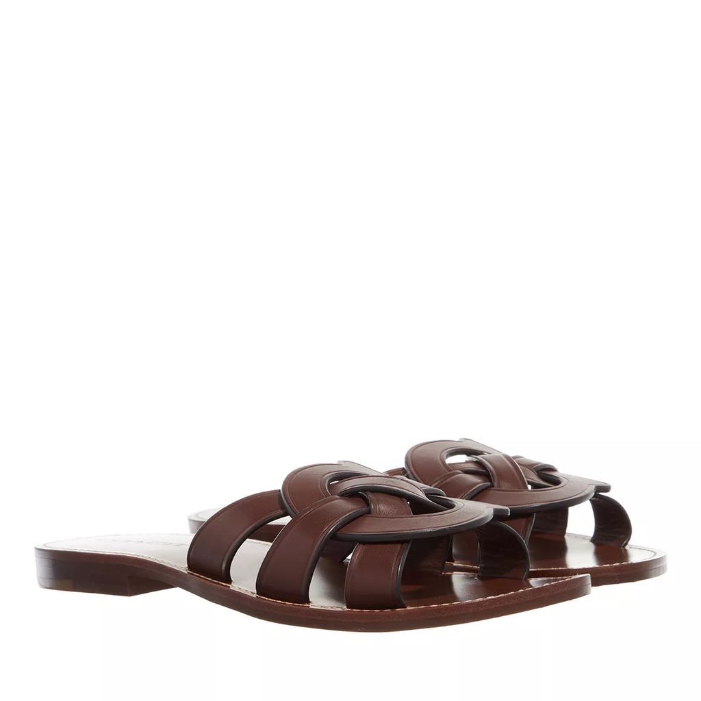 Sandals - Issa Leather Sandal - brown - Sandals for ladies