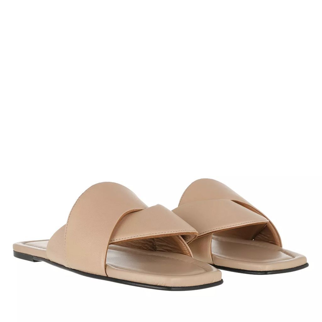 Slipper & Mules - Flat Sandal - beige - Slipper & Mules for ladies