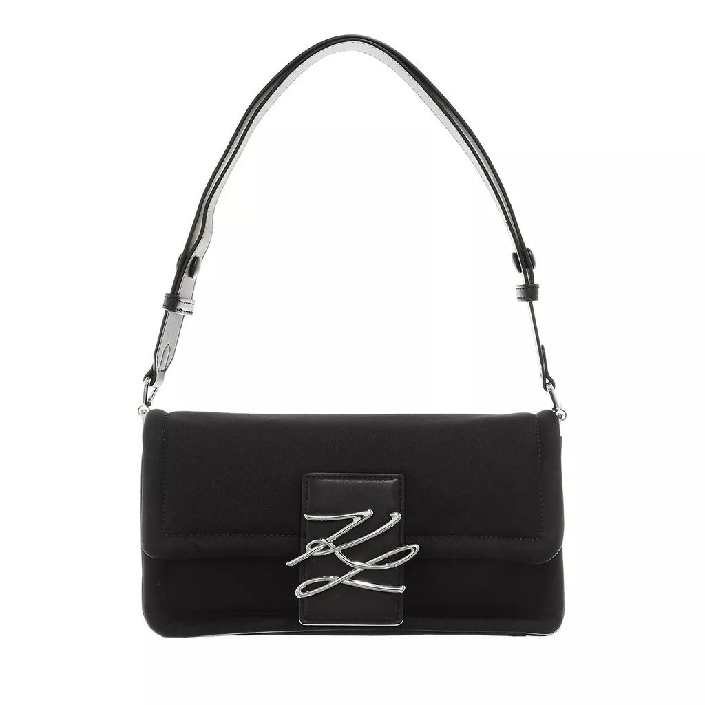 Crossbody Bags - Autograph Soft Small Nylon Satchel - black - Crossbody Bags for ladies