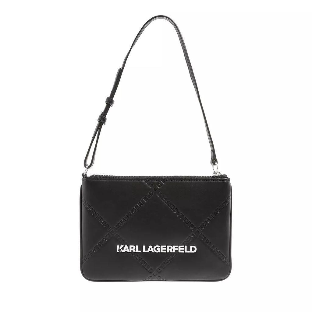 Crossbody Bags - Skuare Embossed Pouch - black - Crossbody Bags for ladies