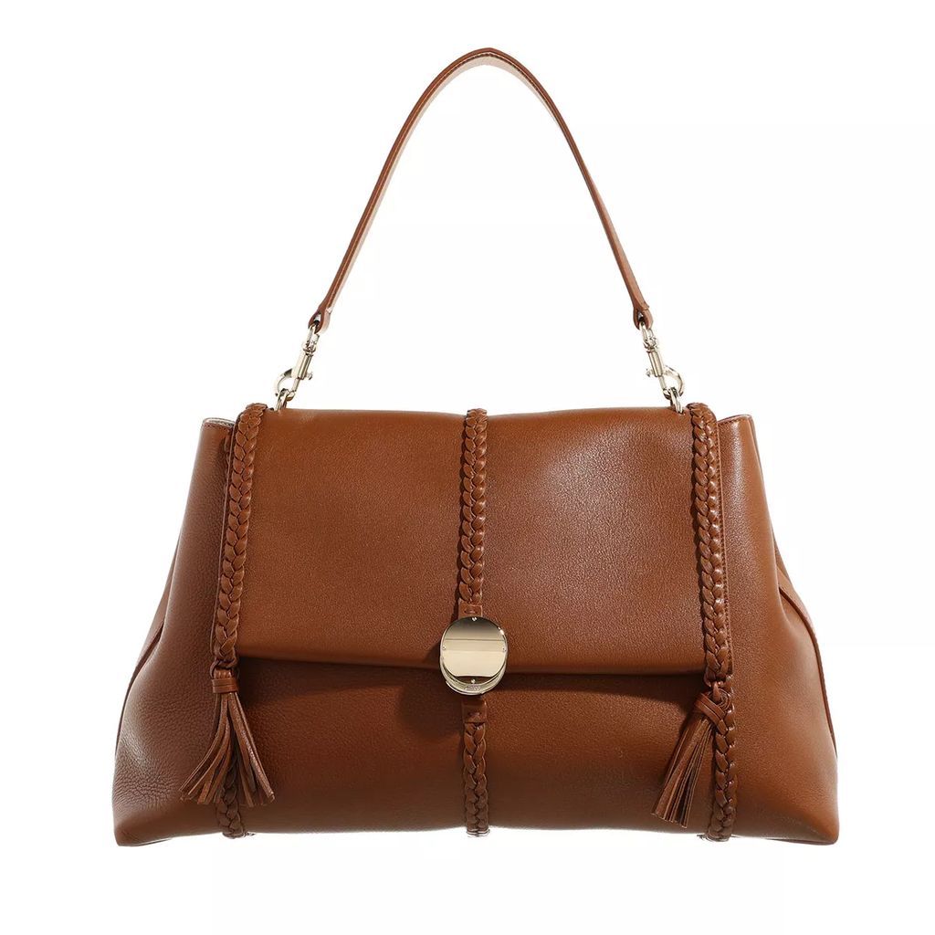 Hobo Bags - Big Soft Penelope Shoulder Bag - cognac - Hobo Bags for ladies