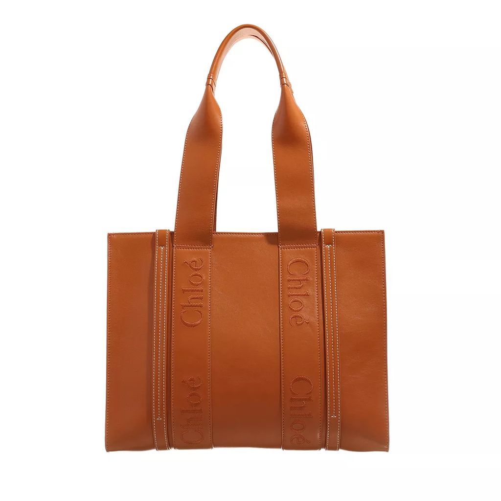 Tote Bags - Small Woody Handbag - brown - Tote Bags for ladies