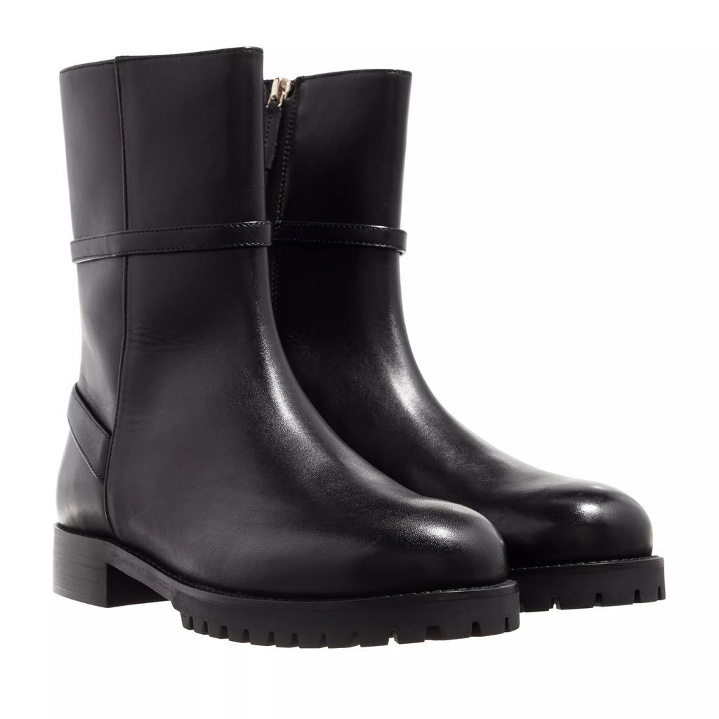 Boots & Ankle Boots - Biker Tronch Tac Bas - black - Boots & Ankle Boots for ladies