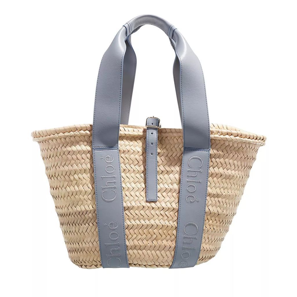Tote Bags - Chloé Sense Medium Basket - beige - Tote Bags for ladies
