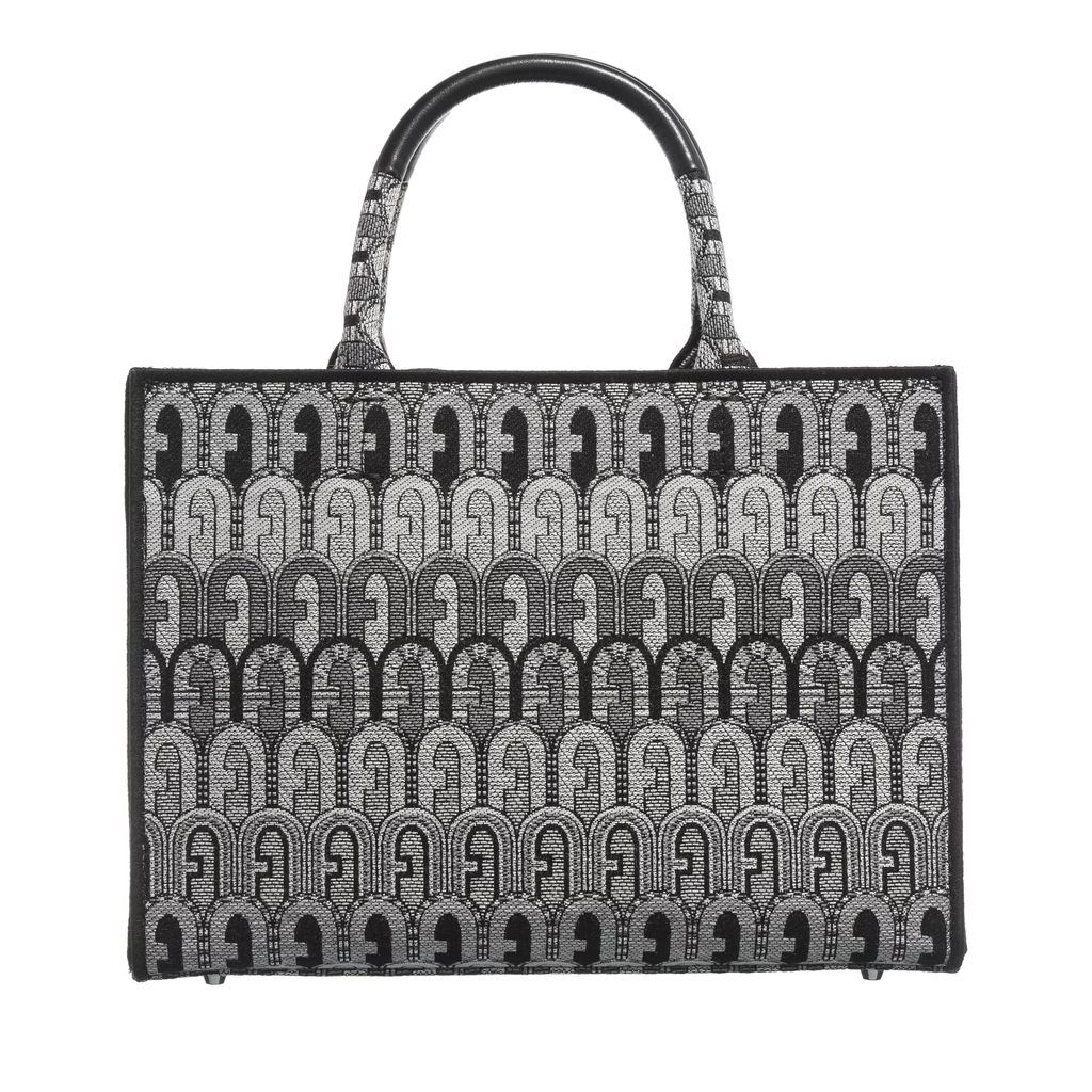 Tote Bags - Furla Opportunity S Tote - Tessuto Jacquard Arco E - black - Tote Bags for ladies