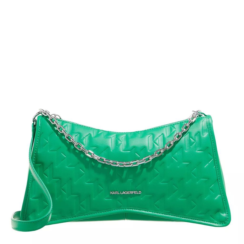 Hobo Bags - K/Seven Element Shb Embossed - green - Hobo Bags for ladies
