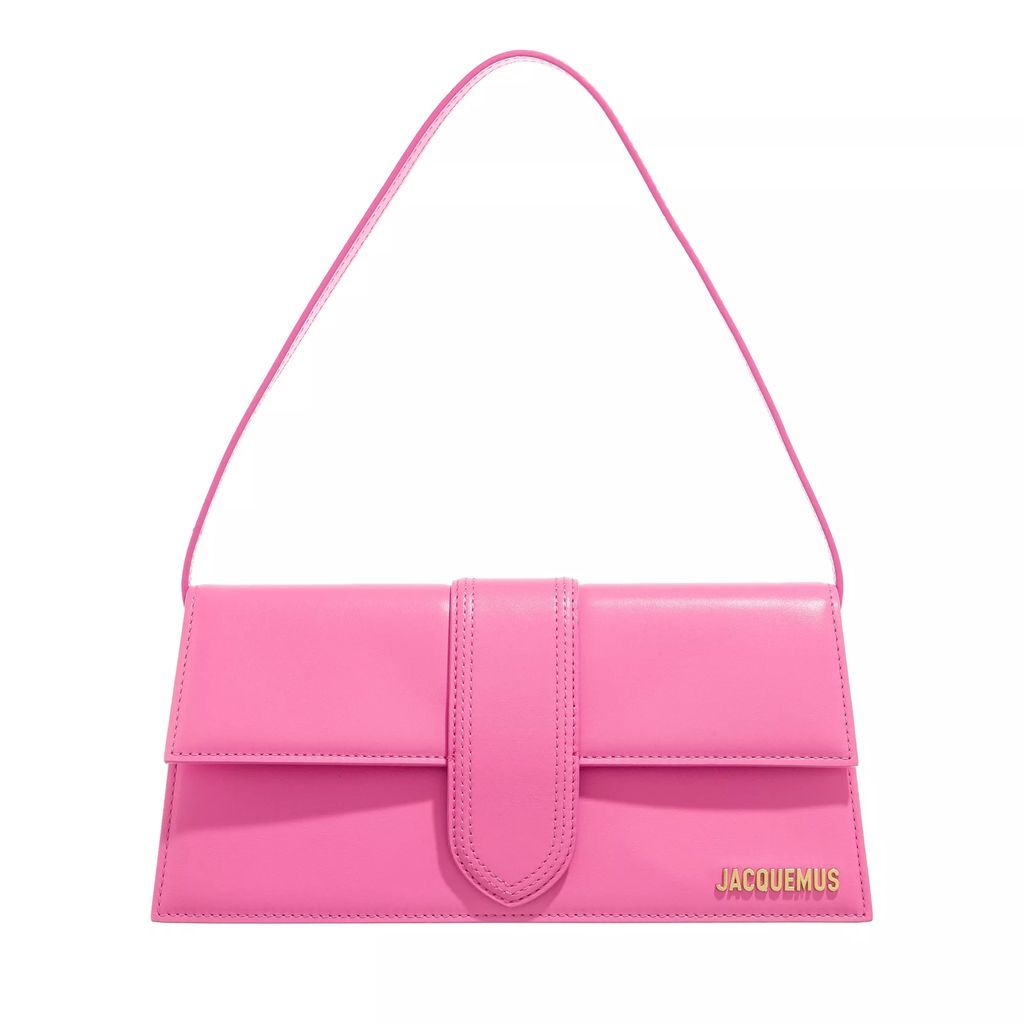 Hobo Bags - Le Bambino Long Shoulder Bag Leather - pink - Hobo Bags for ladies