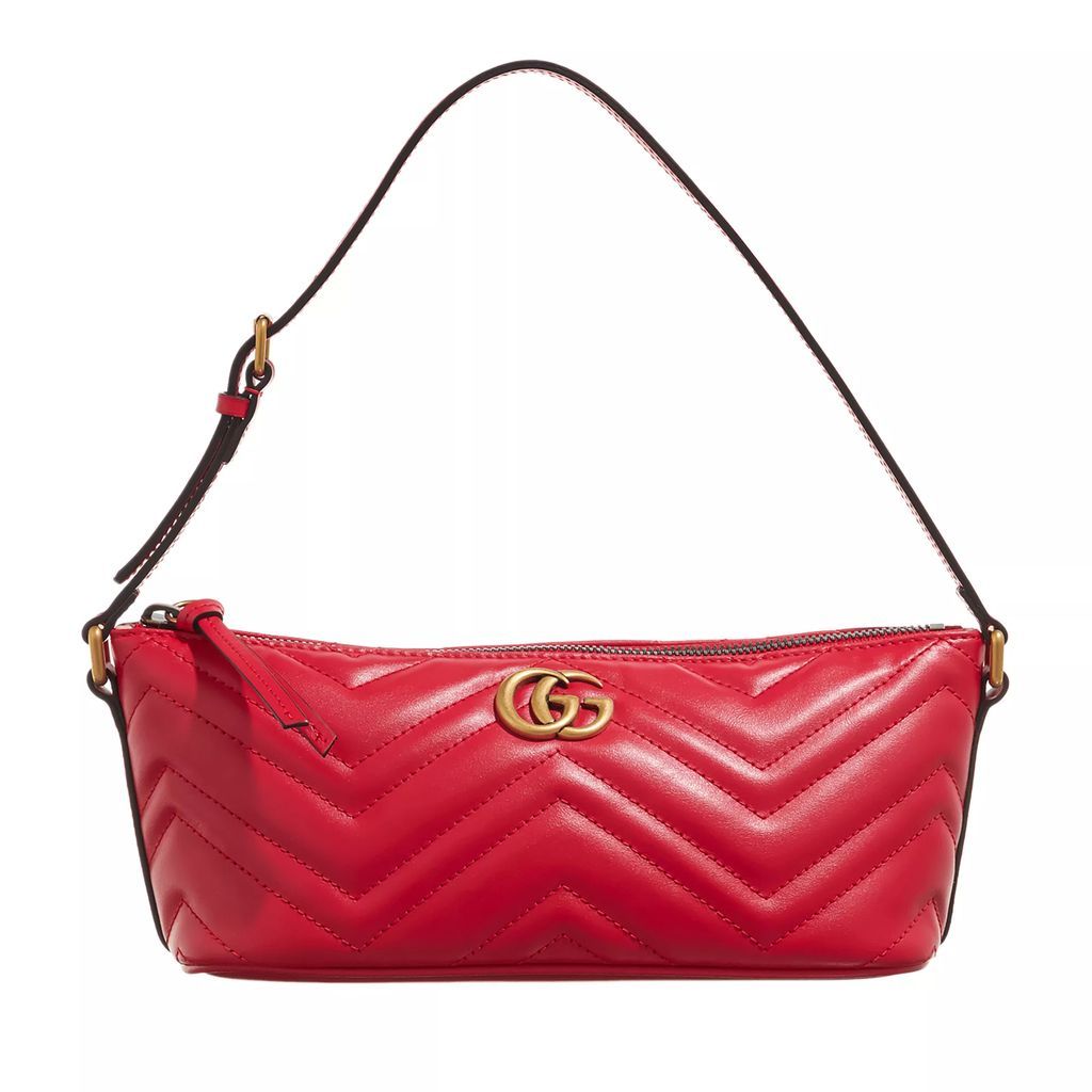 Crossbody Bags - Small GG Marmont Shoulder Bag - red - Crossbody Bags for ladies