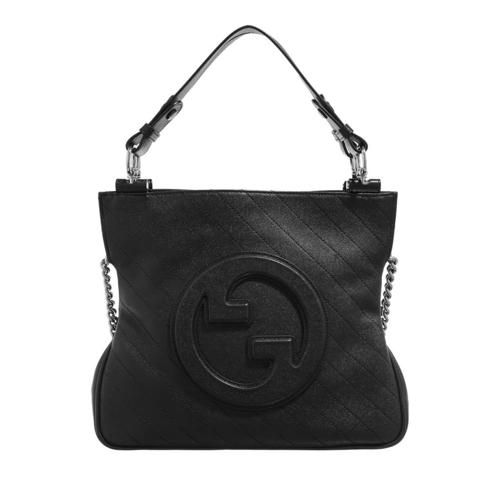 Shopping Bags - Small Gucci Blondie Shopper - black - Shopping Bags for ladies