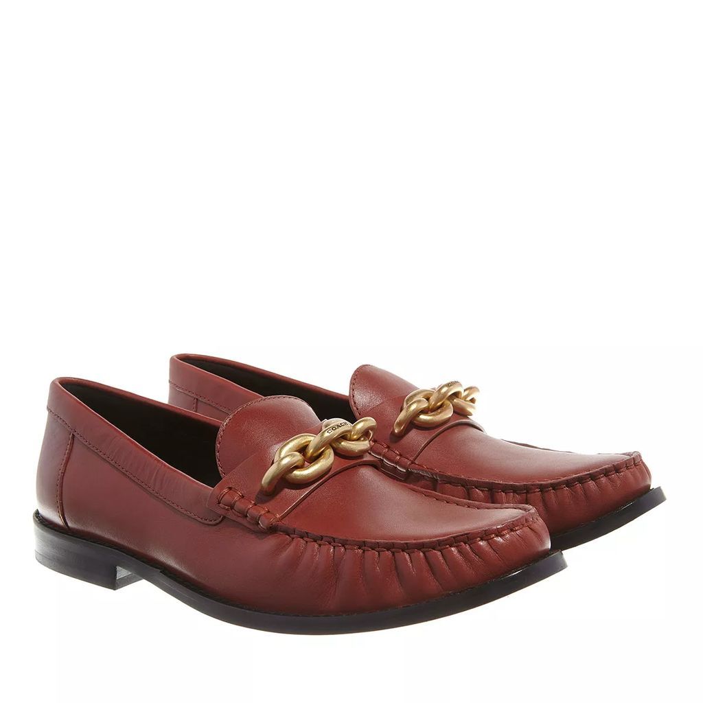 Loafers & Ballet Pumps - Jess Leather Loafer - red - Loafers & Ballet Pumps for ladies