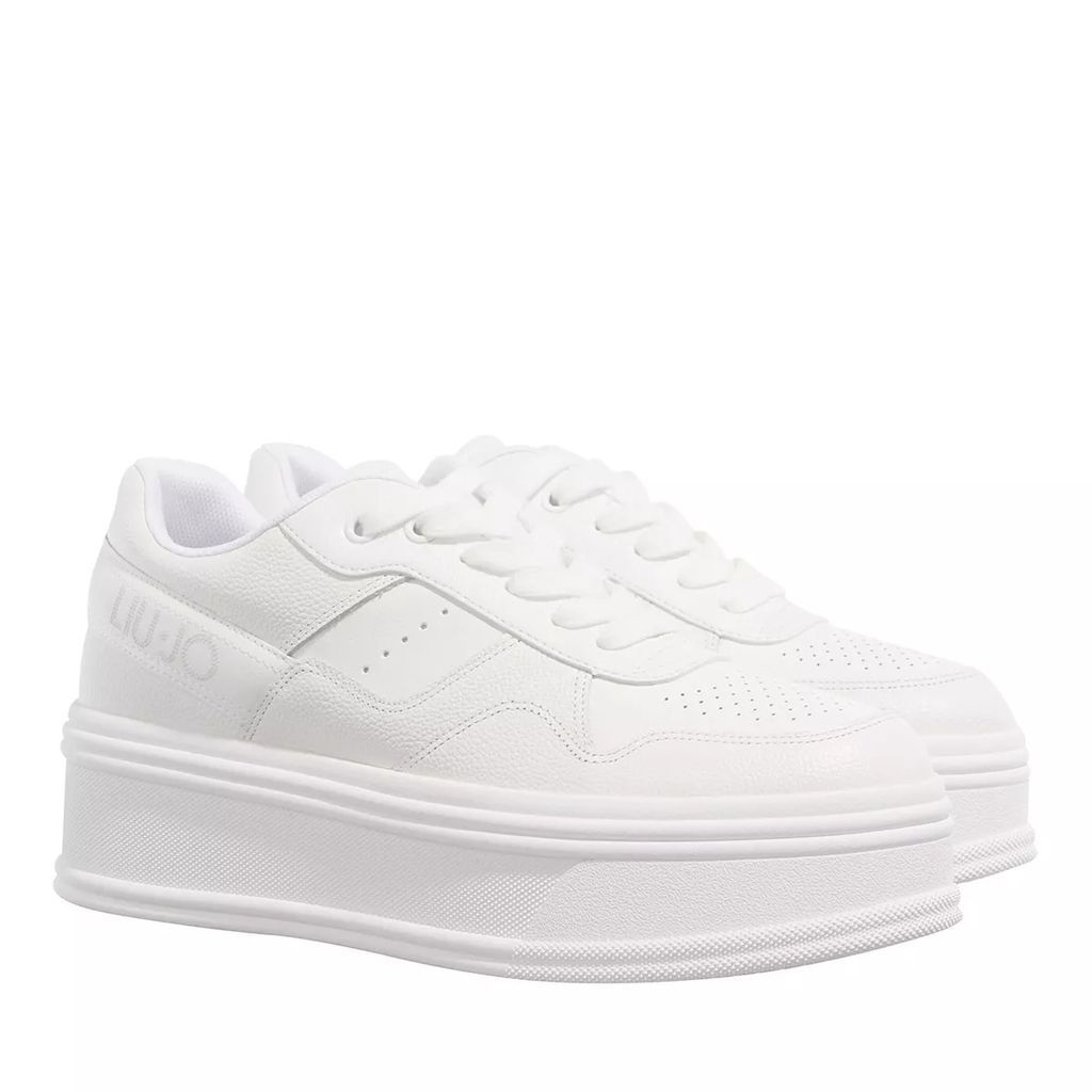 Sneakers - Selma 01 Sneaker Tumbled Leather Calf - white - Sneakers for ladies