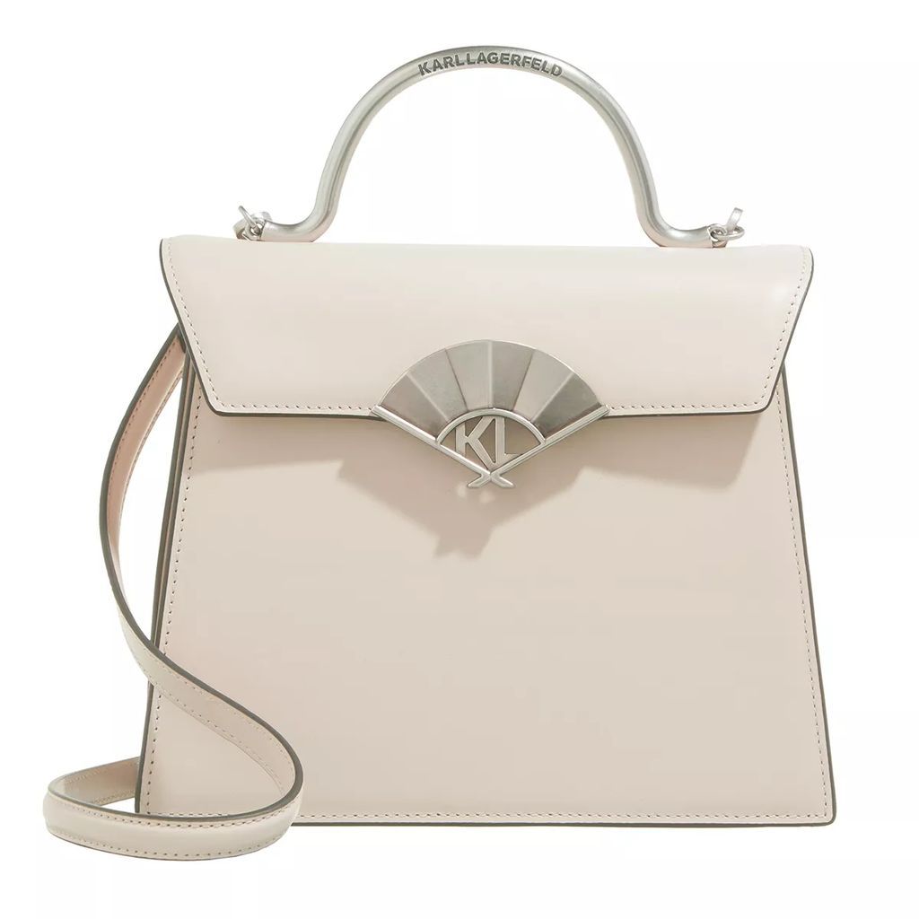 Crossbody Bags - K/Archive Fan Top Handle - beige - Crossbody Bags for ladies