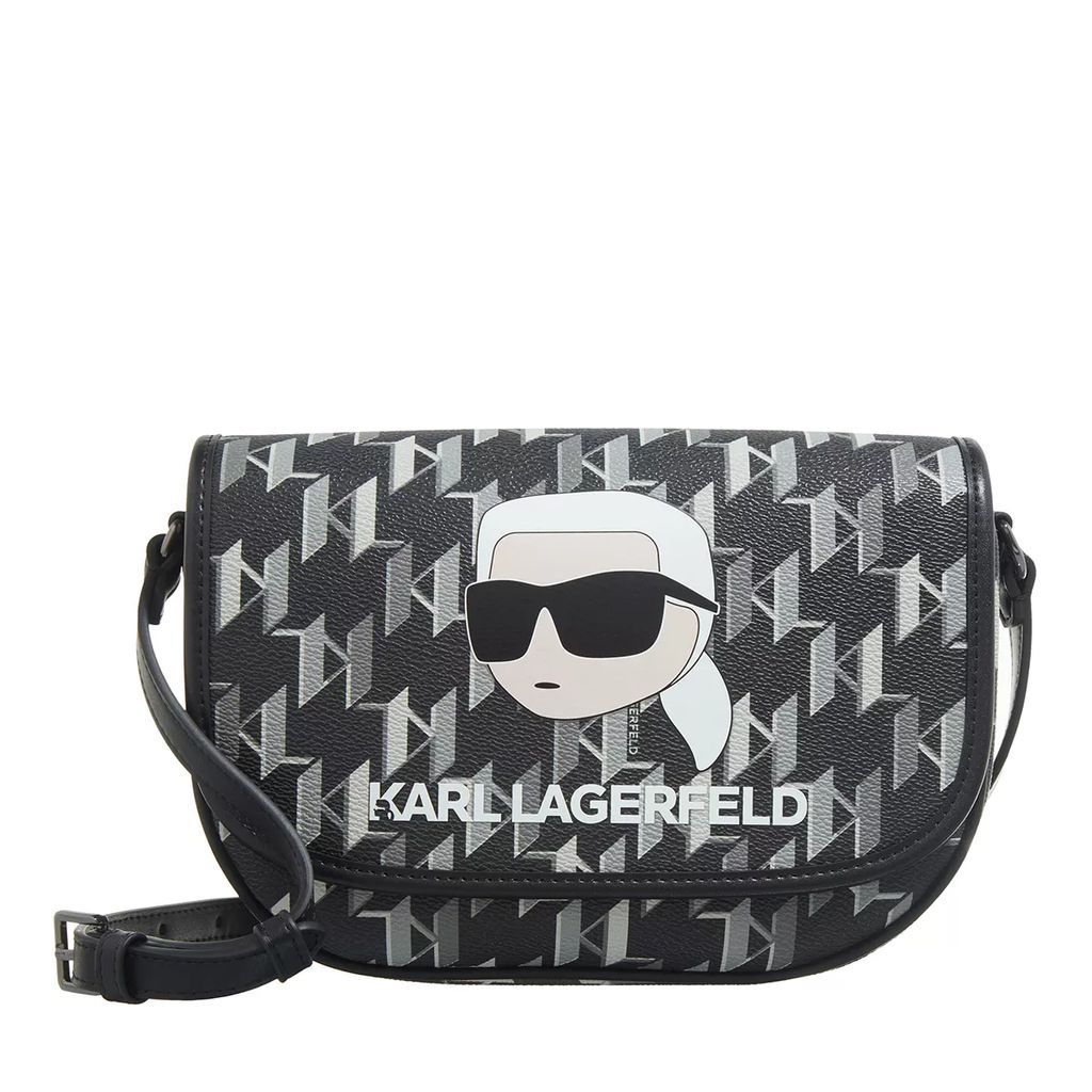 Tote Bags - K/Ikonik 2.0 Mono Cc Flap Cb - black - Tote Bags for ladies