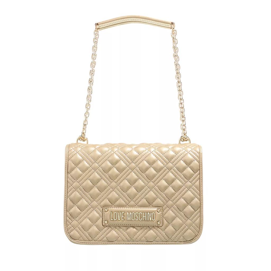 Crossbody Bags - Quilted Bag - gold - Crossbody Bags for ladies