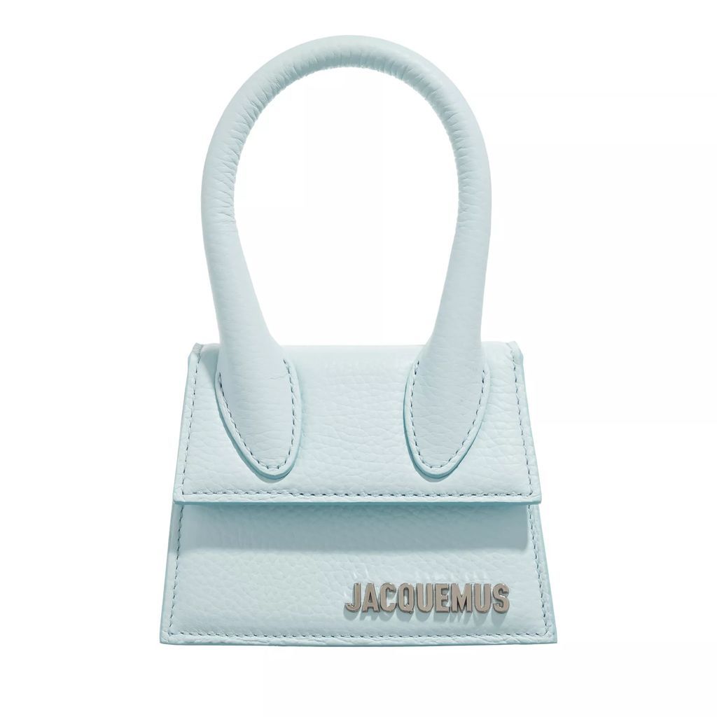 Tote Bags - Le Chiquito Top Handle Bag Leather - blue - Tote Bags for ladies