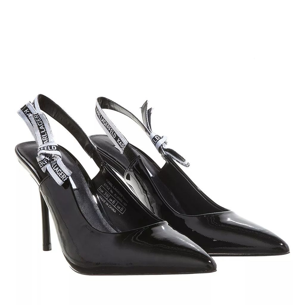 Pumps & High Heels - Sarabande Ribbon Sling - black - Pumps & High Heels for ladies