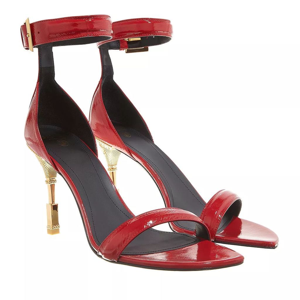 Sandals - Moneta Sandals Patent Leather - red - Sandals for ladies
