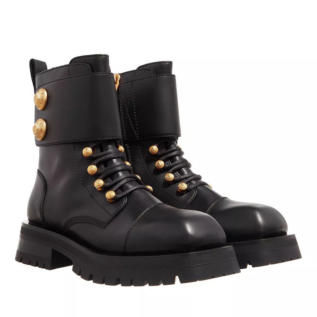 Boots & Ankle Boots - Army Ranger Boots Calfskin - black - Boots & Ankle Boots for ladies