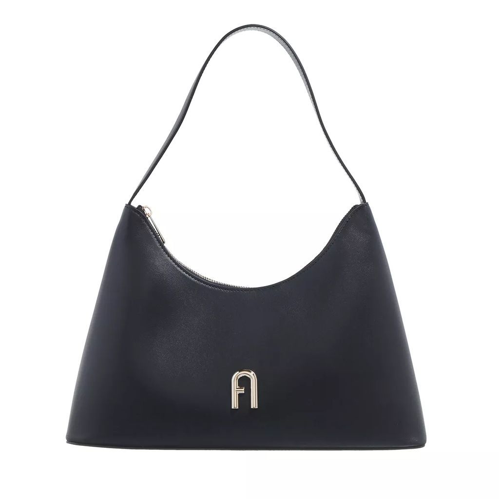 Hobo Bags - Furla Diamante S Shoulder Bag - black - Hobo Bags for ladies