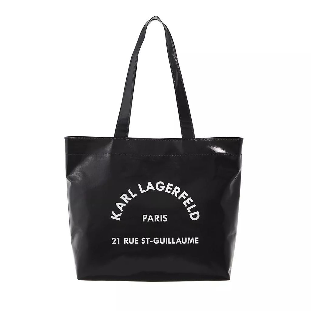 Shopping Bags - Rsg Shiny Twill Shopper - black - Shopping Bags for ladies