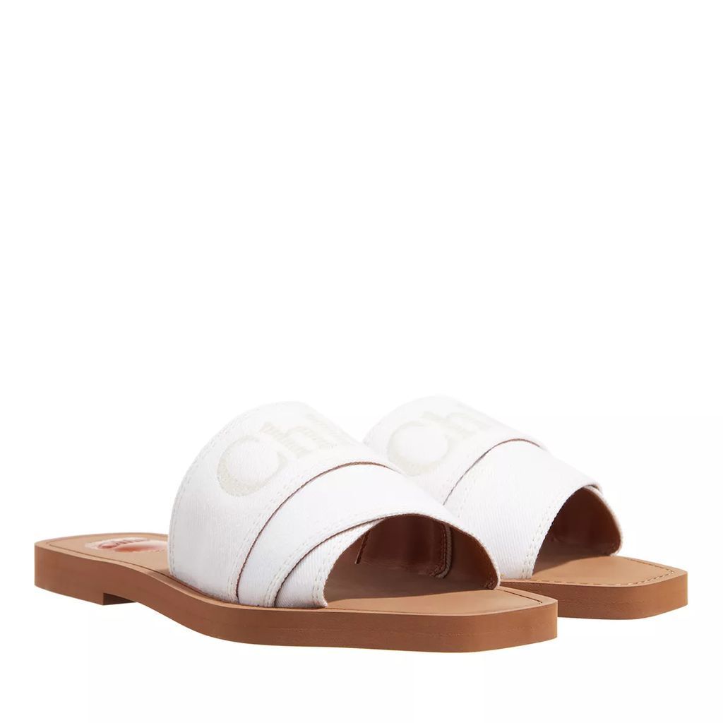 Sandals - Woody Flat Mule - white - Sandals for ladies