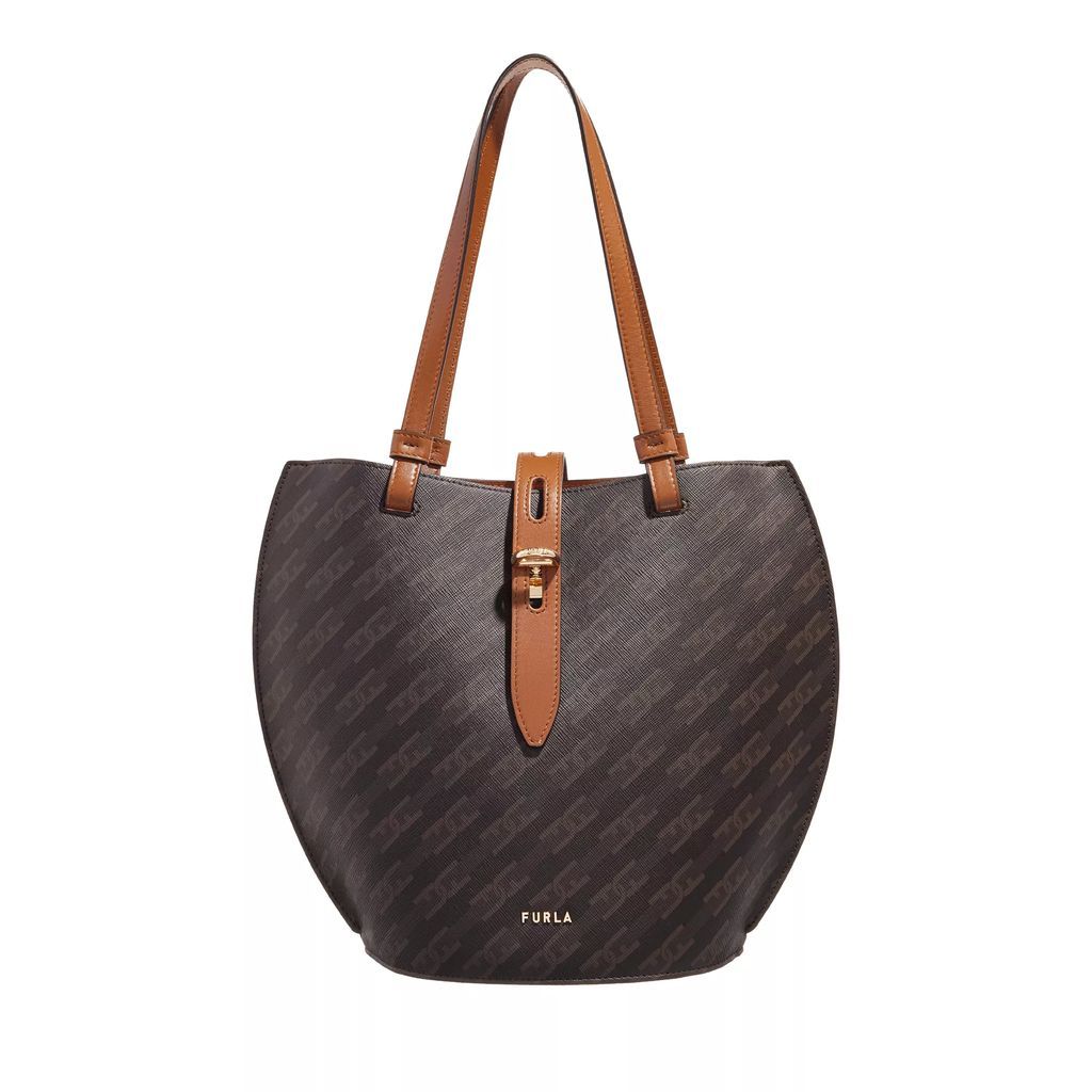Tote Bags - Unica Furla M Tote - brown - Tote Bags for ladies