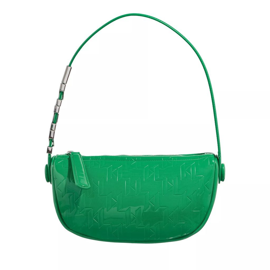 Hobo Bags - K/Swing Sm Shoulderbag Patent - green - Hobo Bags for ladies