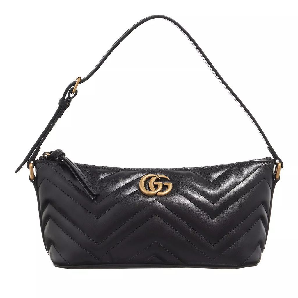 Crossbody Bags - Small GG Marmont Shoulder Bag - black - Crossbody Bags for ladies