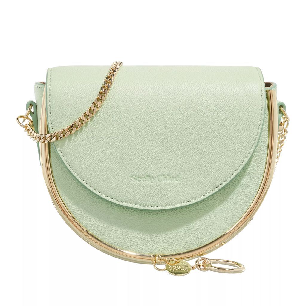 Crossbody Bags - Mara Crossbody Bag Leather - green - Crossbody Bags for ladies