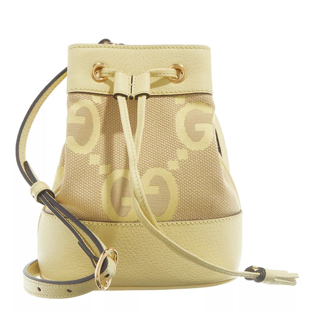 Bucket Bags - Ophidia Jumbo GG Mini Bucket Bag - beige - Bucket Bags for ladies