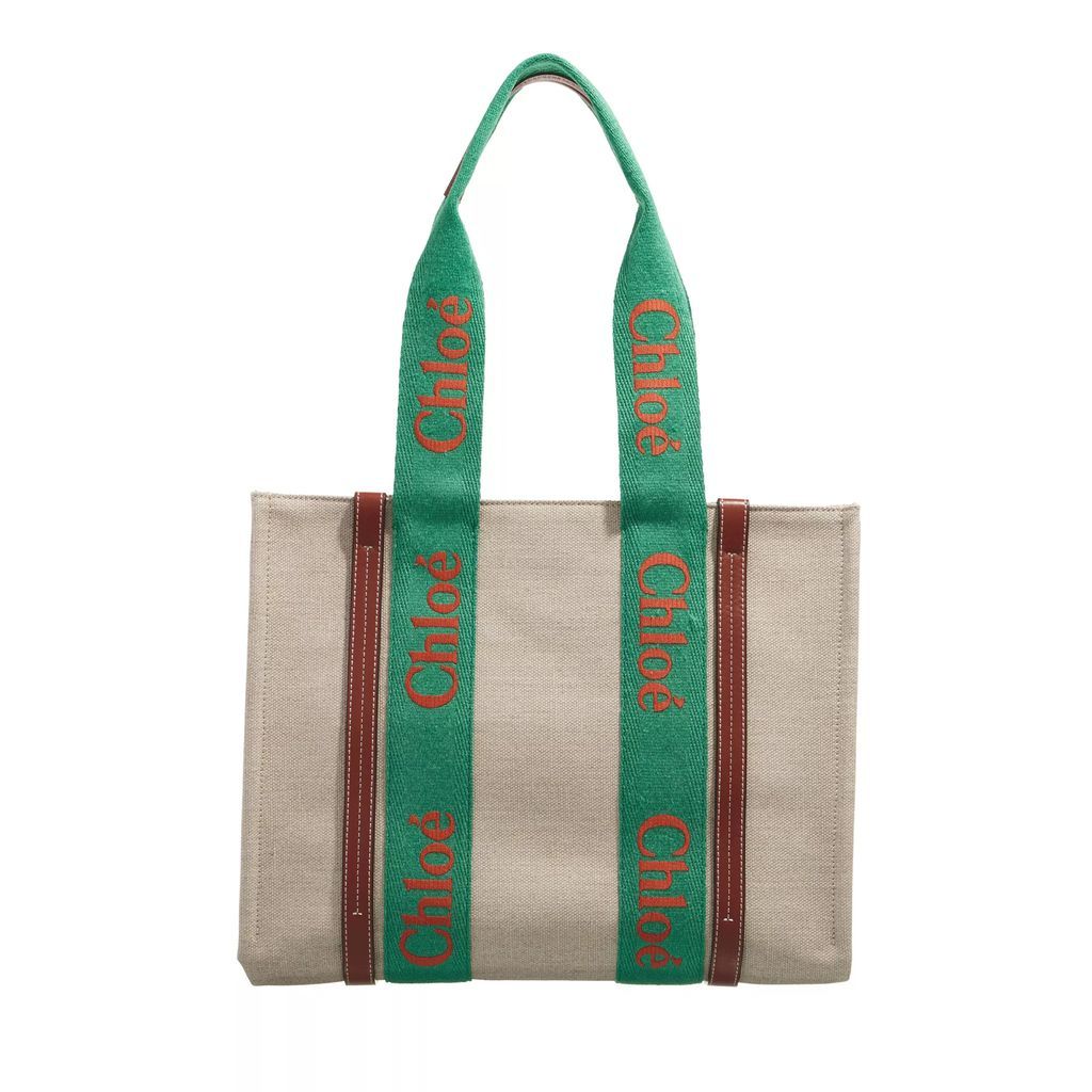 Tote Bags - Medium Woody Tote Bag - beige - Tote Bags for ladies