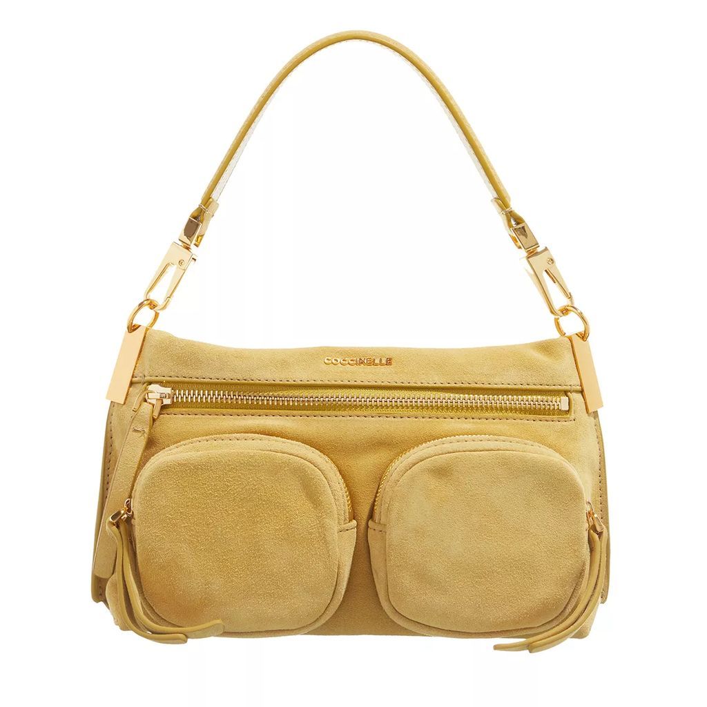 Satchels - Hyle Suede - yellow - Satchels for ladies