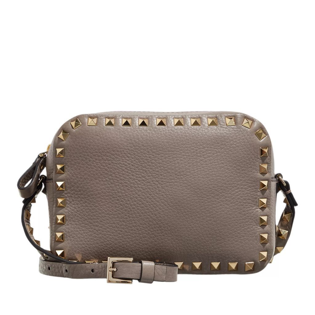 Crossbody Bags - Rockstud Crossbody Bag - taupe - Crossbody Bags for ladies