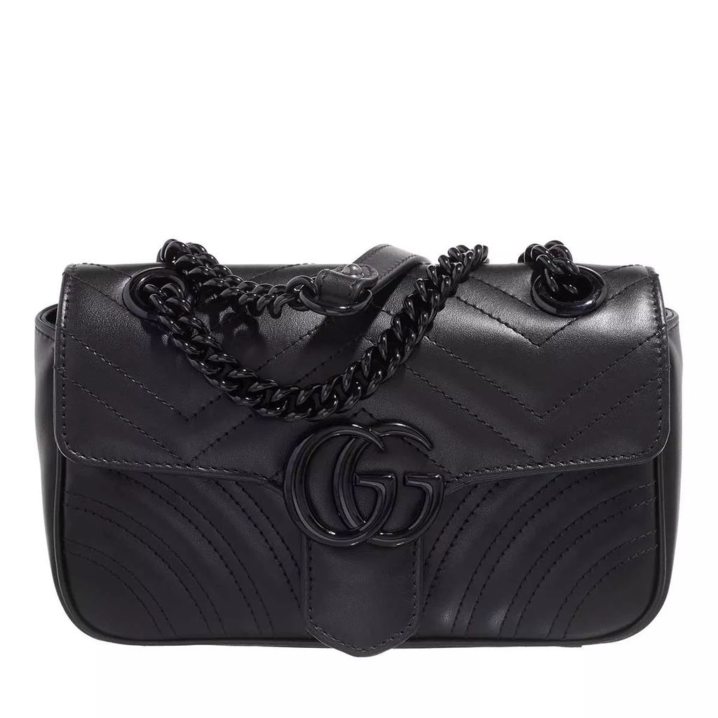 Crossbody Bags - GG Marmont 2.0 Shoulder Bag Leather - black - Crossbody Bags for ladies