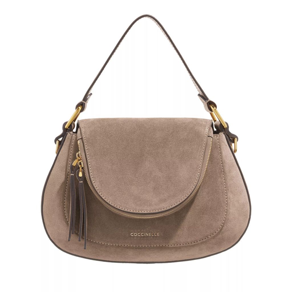Hobo Bags - Sole Suede - taupe - Hobo Bags for ladies