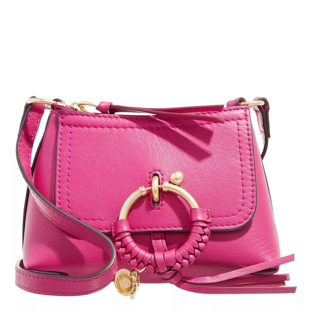 Crossbody Bags - Joan Crossbody Bag Mini Leather - pink - Crossbody Bags for ladies