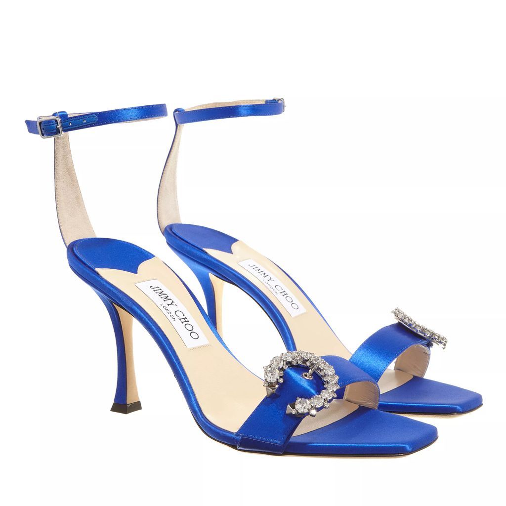 Sandals - Marsai 90 Heel Sandals Suede - blue - Sandals for ladies