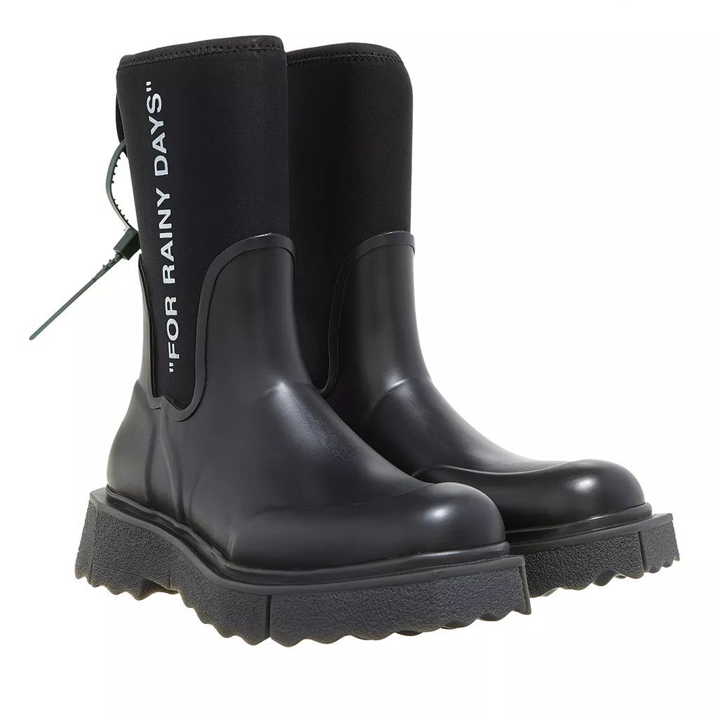 Boots & Ankle Boots - Sponge Rubber Rainboot - black - Boots & Ankle Boots for ladies
