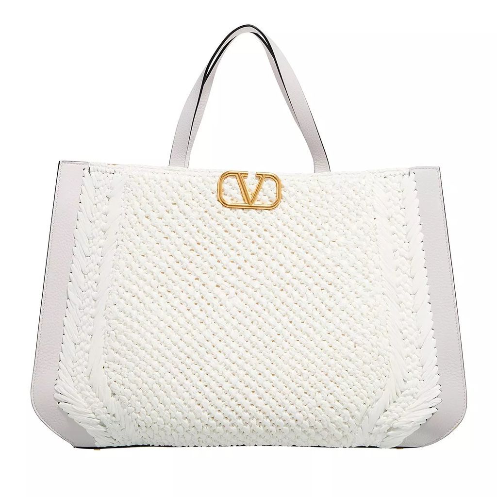 Shopping Bags - V Logo Shopper - white - Shopping Bags for ladies